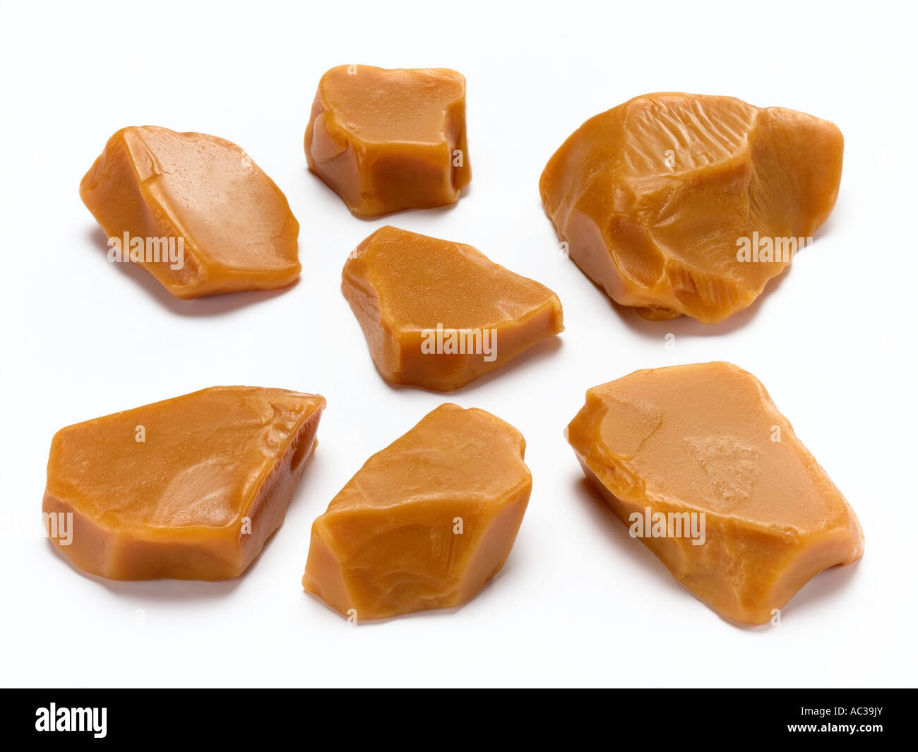 Toffee Stockfoto
