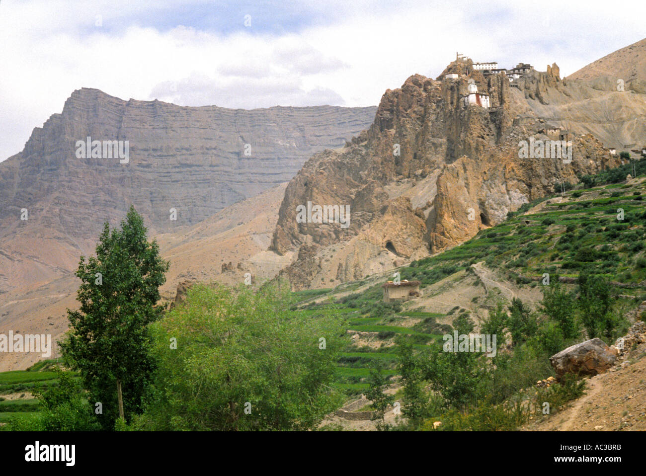 Dankar Gompa Kloster im Himalaya Stockfoto