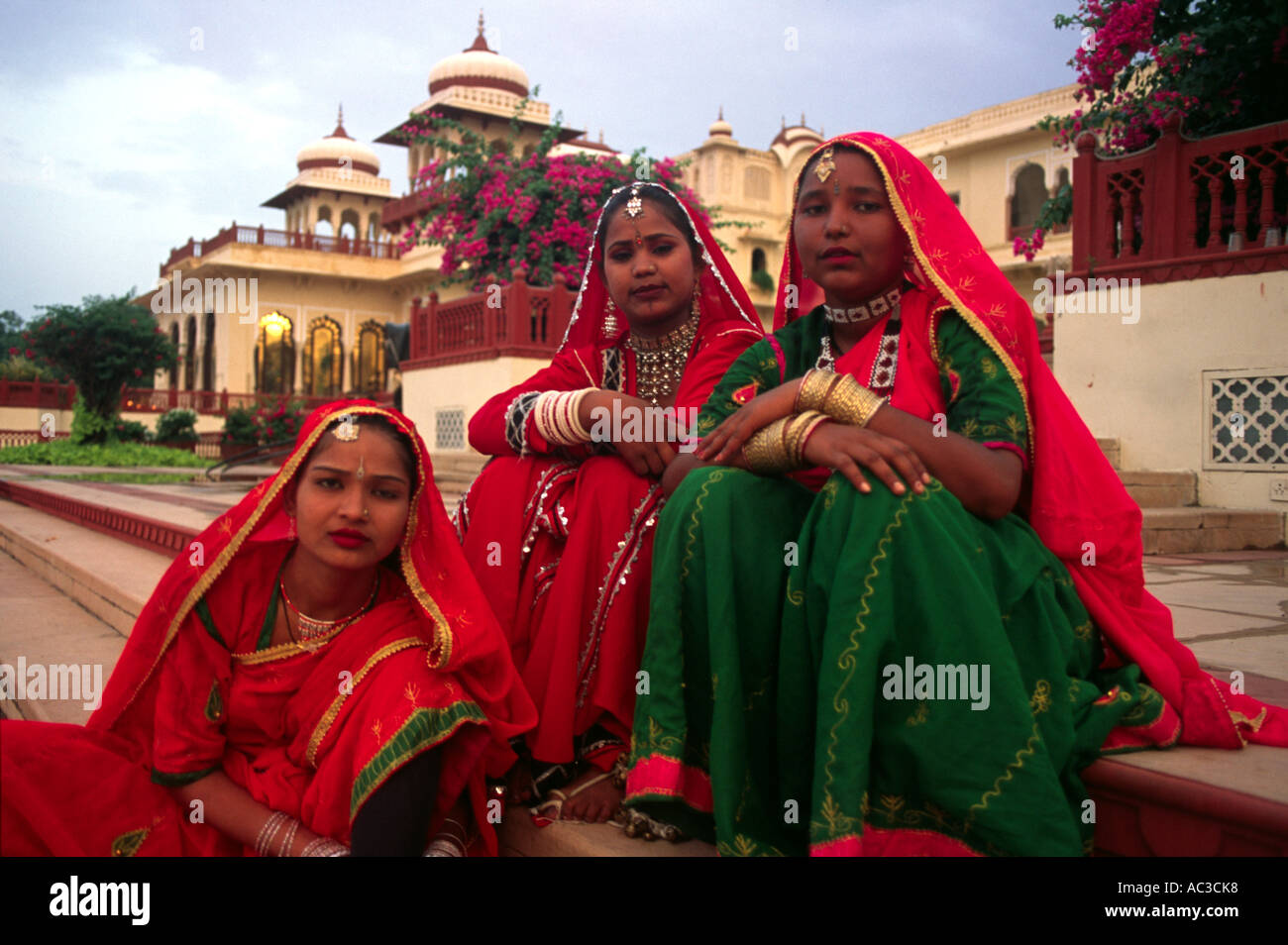Rajasthan-Frauen Stockfoto