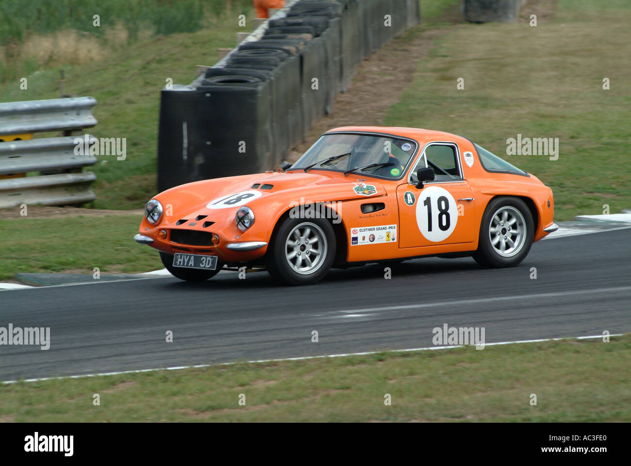 TVR Griffith Sportwagen am Oulton Park Motor Racing Circuit Cheshire England Vereinigtes Königreich UK Stockfoto