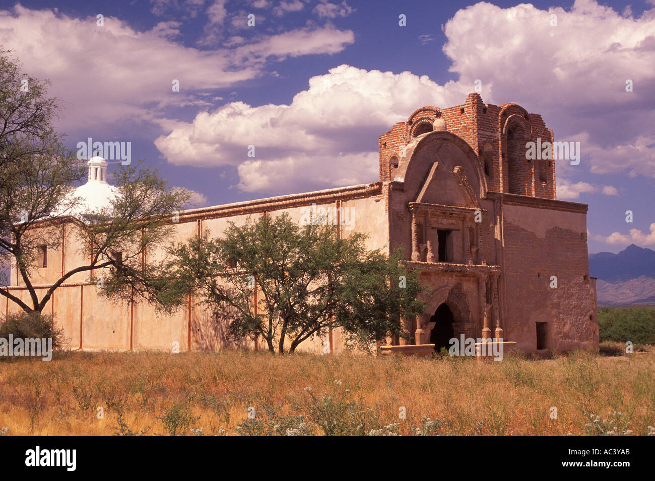 Spanische Mission Tumacacori National Historic Park Arizona Stockfoto