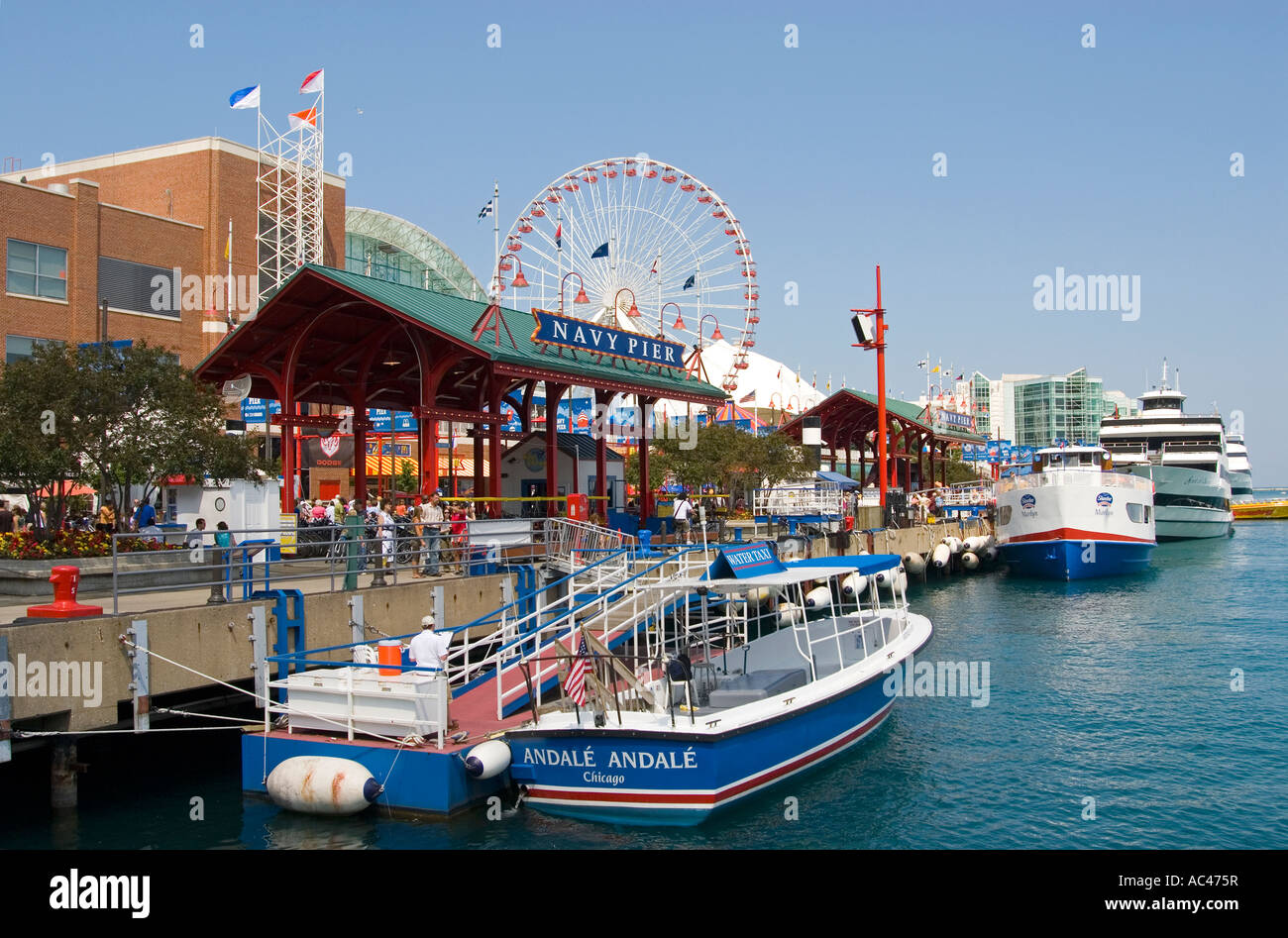 Navy Pier / Chicago, Illinois, USA Stockfoto