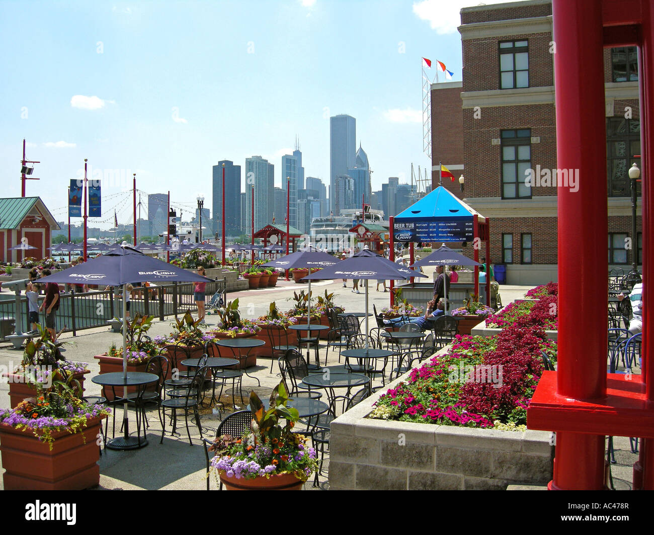 Chicago Navy Pier Stockfoto