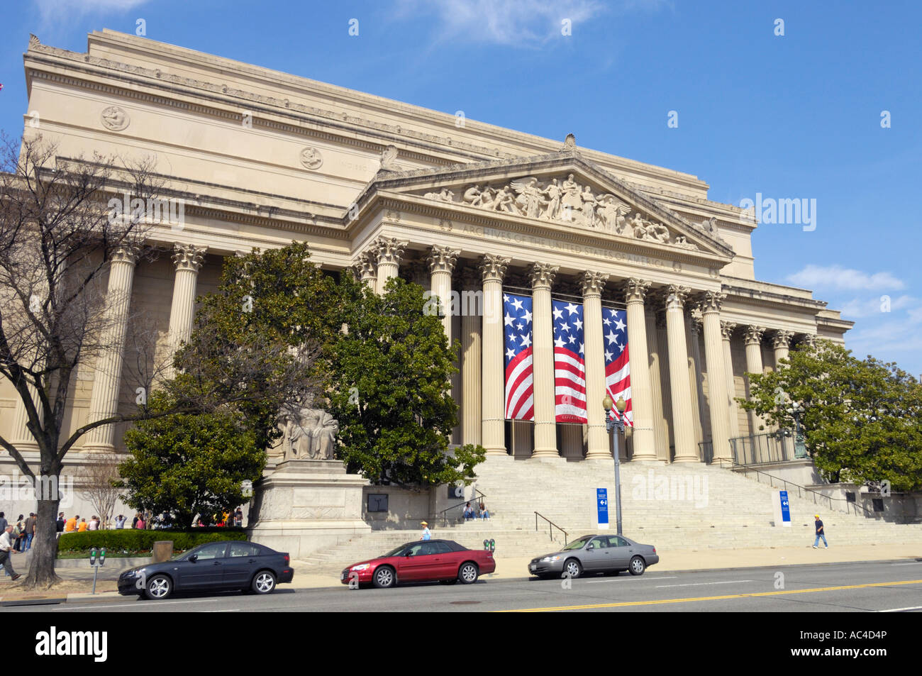Archiv der USA Washington DC Stockfoto