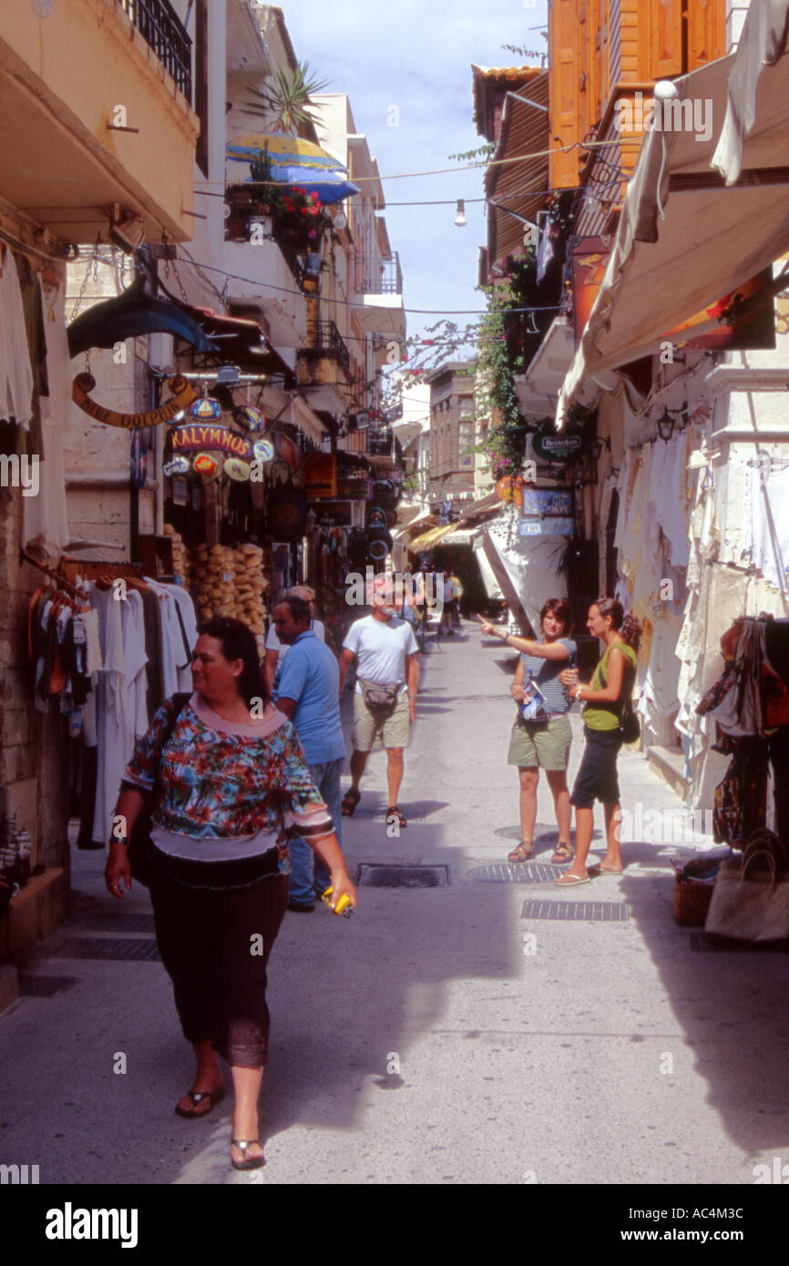 RETHYMNON KRETA GRIECHISCHE INSEL EUROPA Stockfoto
