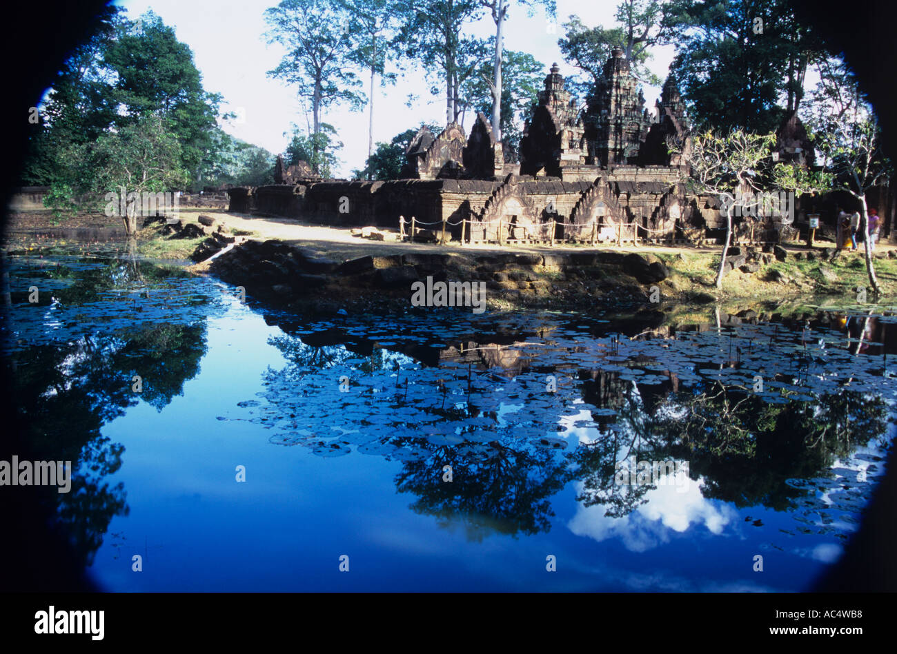 Banteay Srei Tempel Angkor Wat Komplex Kambodscha Stockfoto