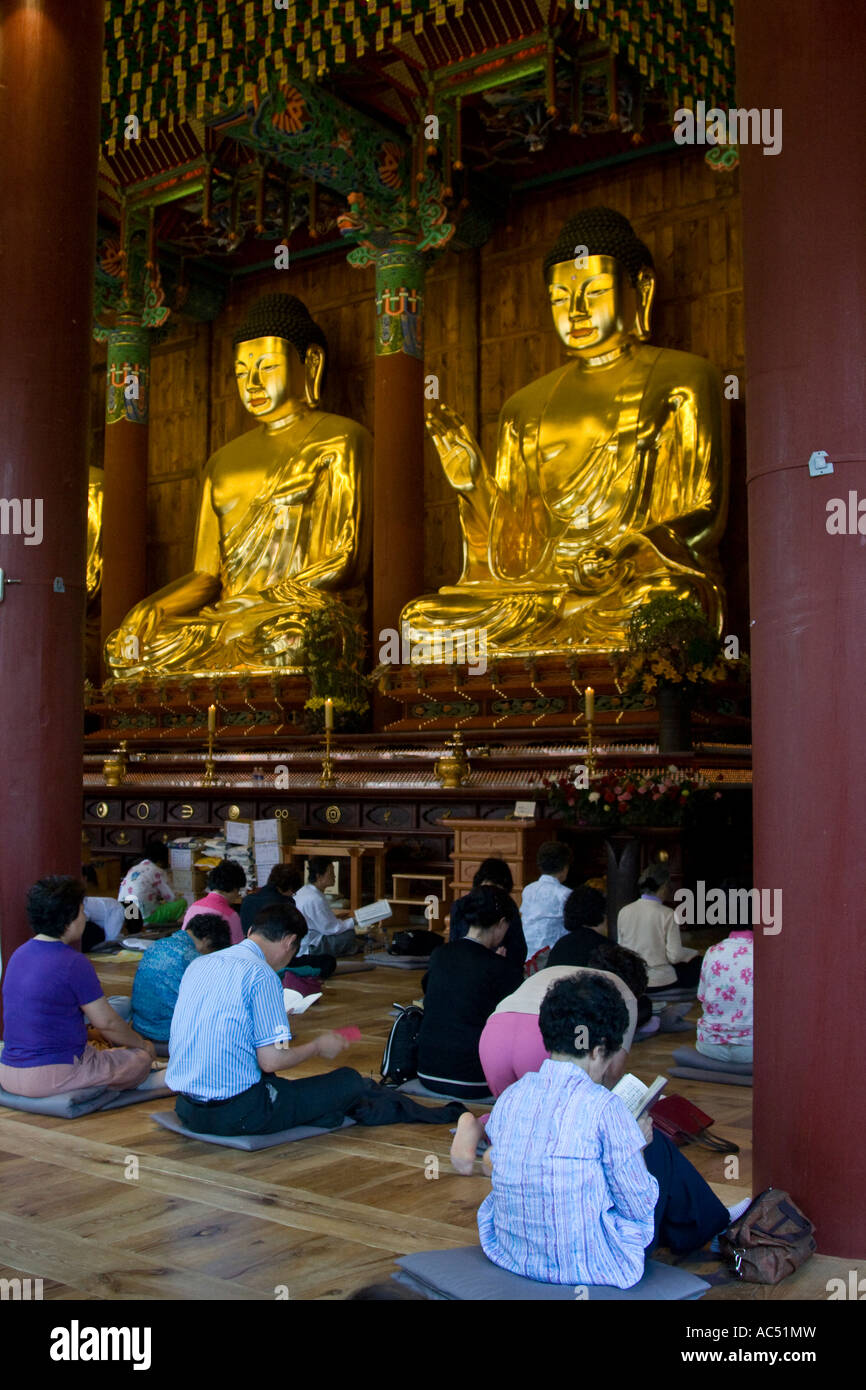 Jogyesa buddhistischen Tempel Seoul Südkorea Stockfoto