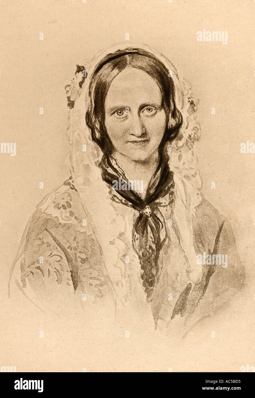 Adelaide von Sachsen-meiningen, die Dowager Queen, 1792 - 1849. Königin von Großbritannien als die Frau von Wilhelm IV. Stockfoto