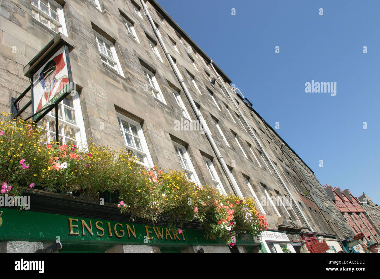 Ensign Ewart Kneipe in Edinburgh Stockfoto