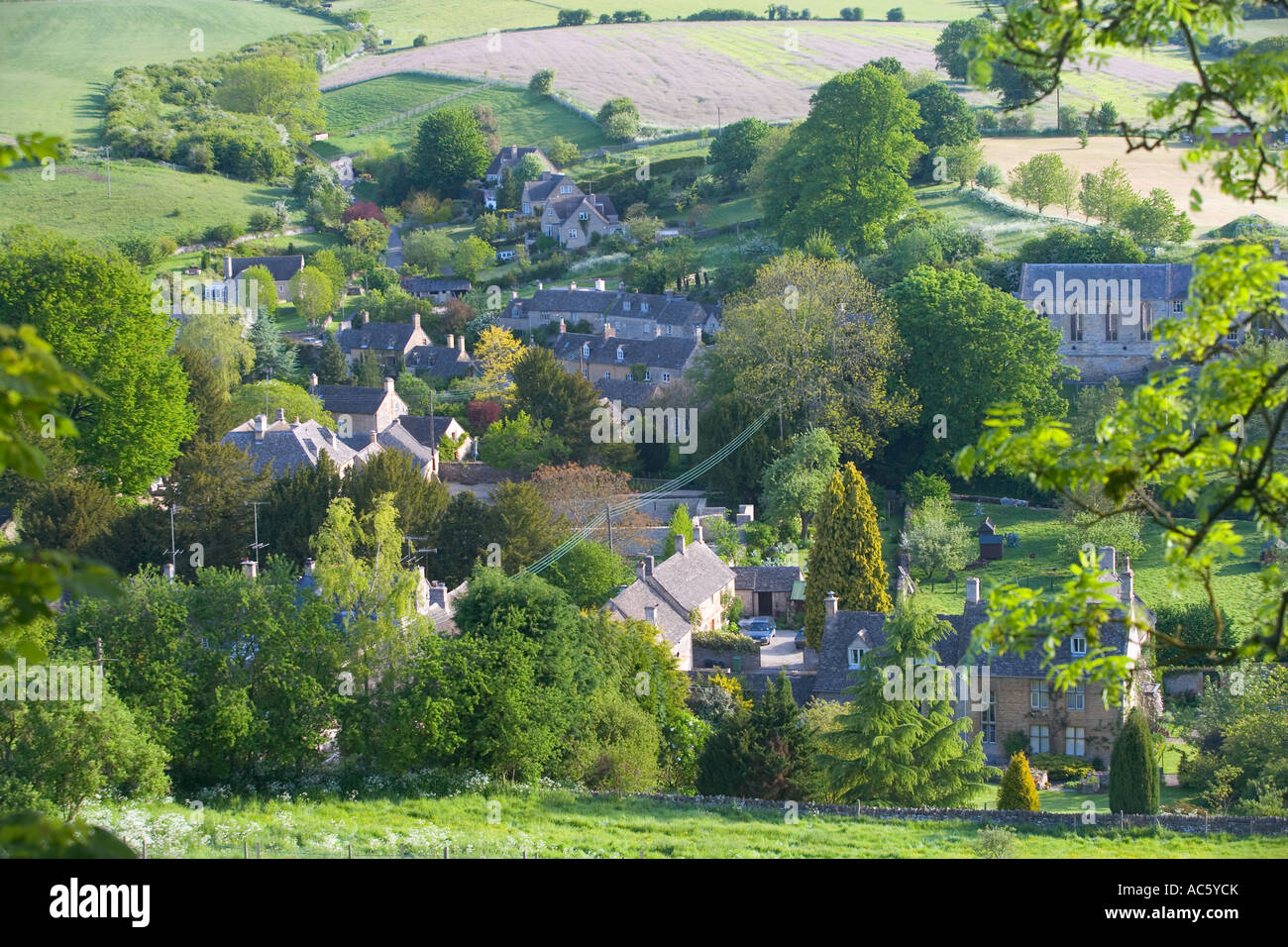 Cotswolds UK Stockfoto