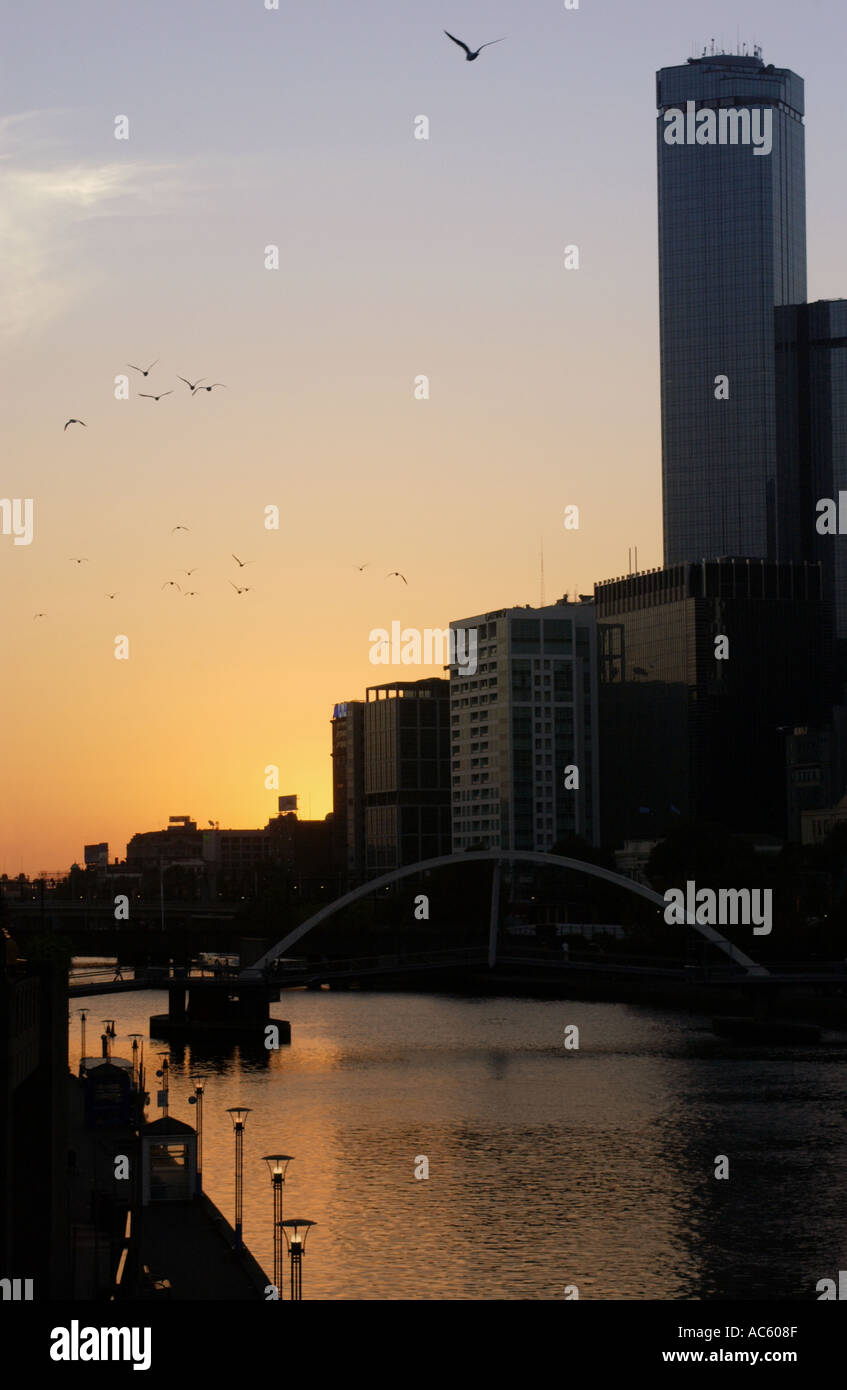 City of Melbourne, Australien Stockfoto