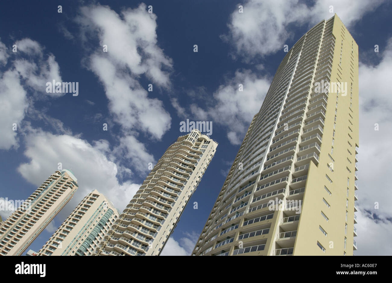Hoch aufragende moderner Architektur in Brisbane in Queensland, Australien Stockfoto
