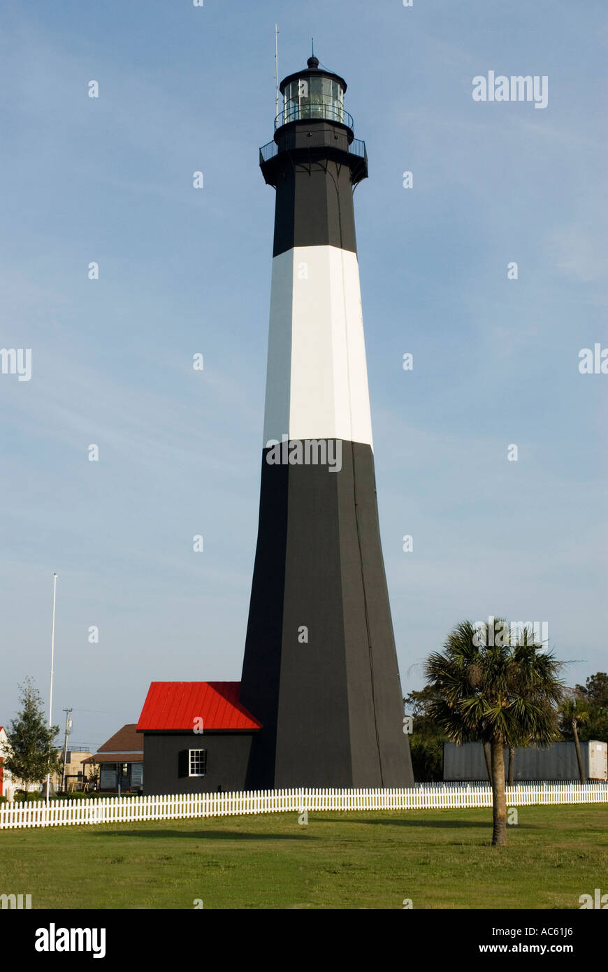 Tybee Island Lighthouse Georgia USA Stockfoto