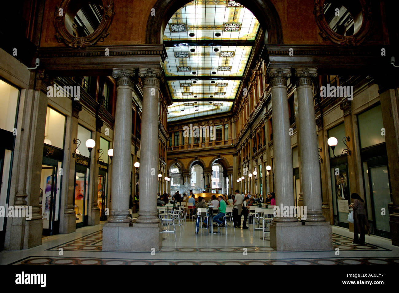 Galleria Alberto Sordi Stockfoto