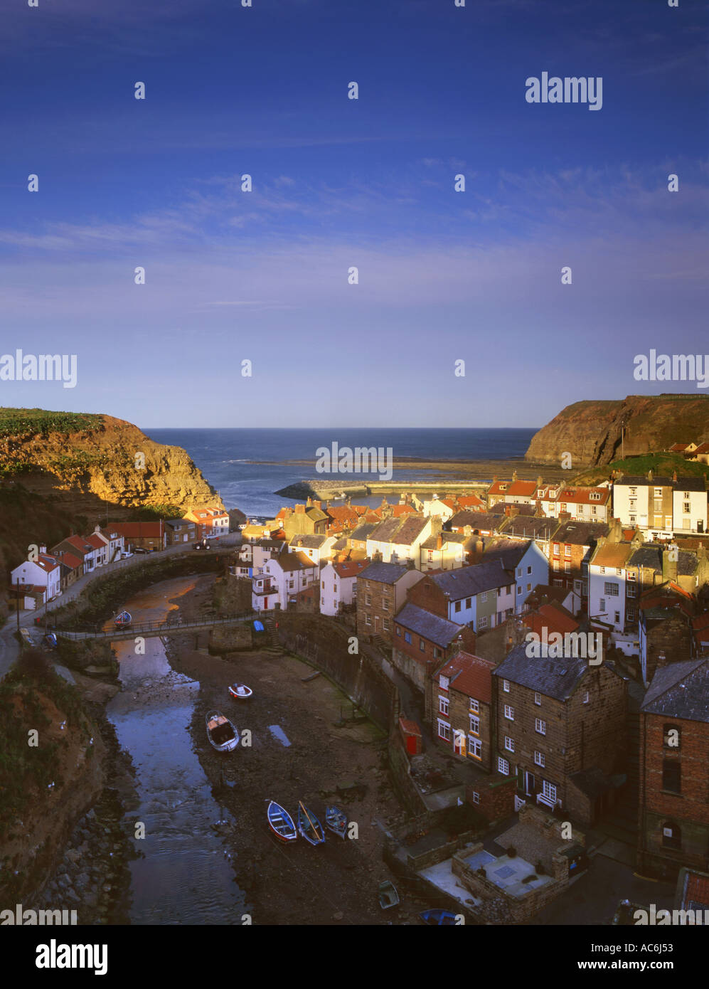 Staithes North York Moors National Park North Yorkshire Stockfoto