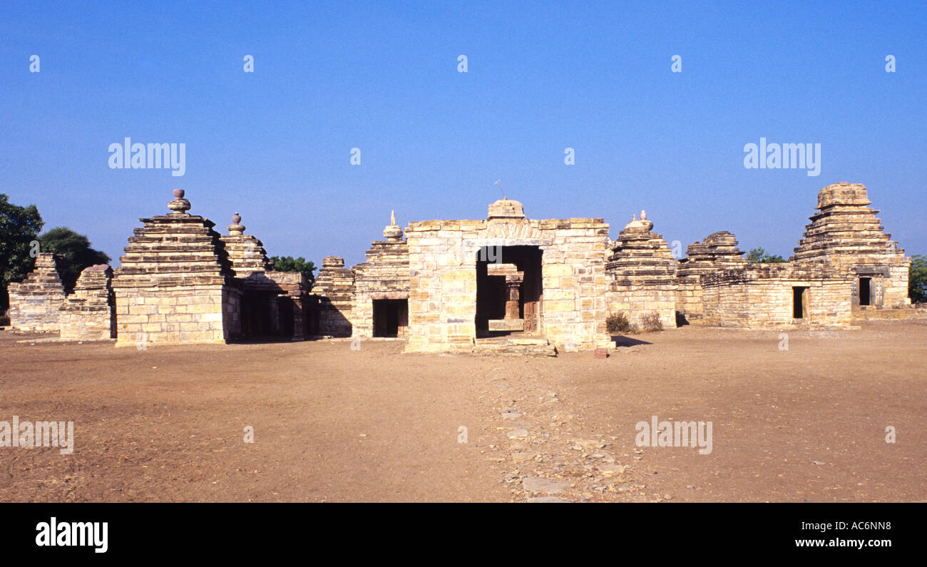 PAPANASINI TEMPEL DER PALLAVA DYNASTIE ALAMPUR ANDHRA PRADESH Stockfoto