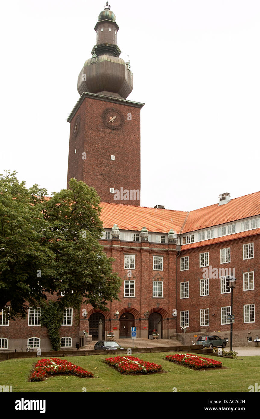 ABB, Hauptsitz in Vasteras, südliche, Schweden, Engineering, Verteidigung, b Geschäft Sektor, multinationale Schwedisch, fest, Stockfoto