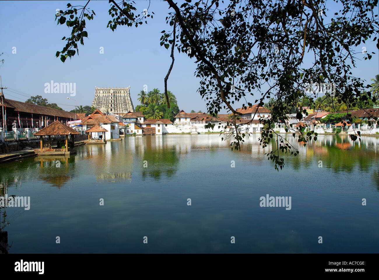 SRI PADMANABHA SWAMY TEMPEL THIRUVANANTHAPURAM Stockfoto