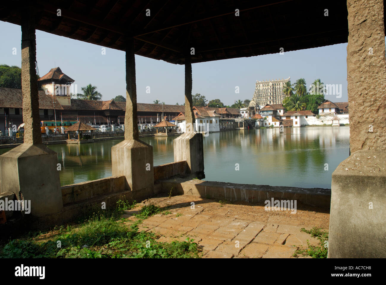 SRI PADMANABHA SWAMY TEMPEL THIRUVANANTHAPURAM Stockfoto