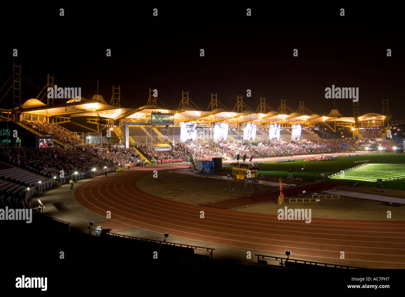 Die Spiele bei Don Valley Stadium Sheffield UK Stockfoto