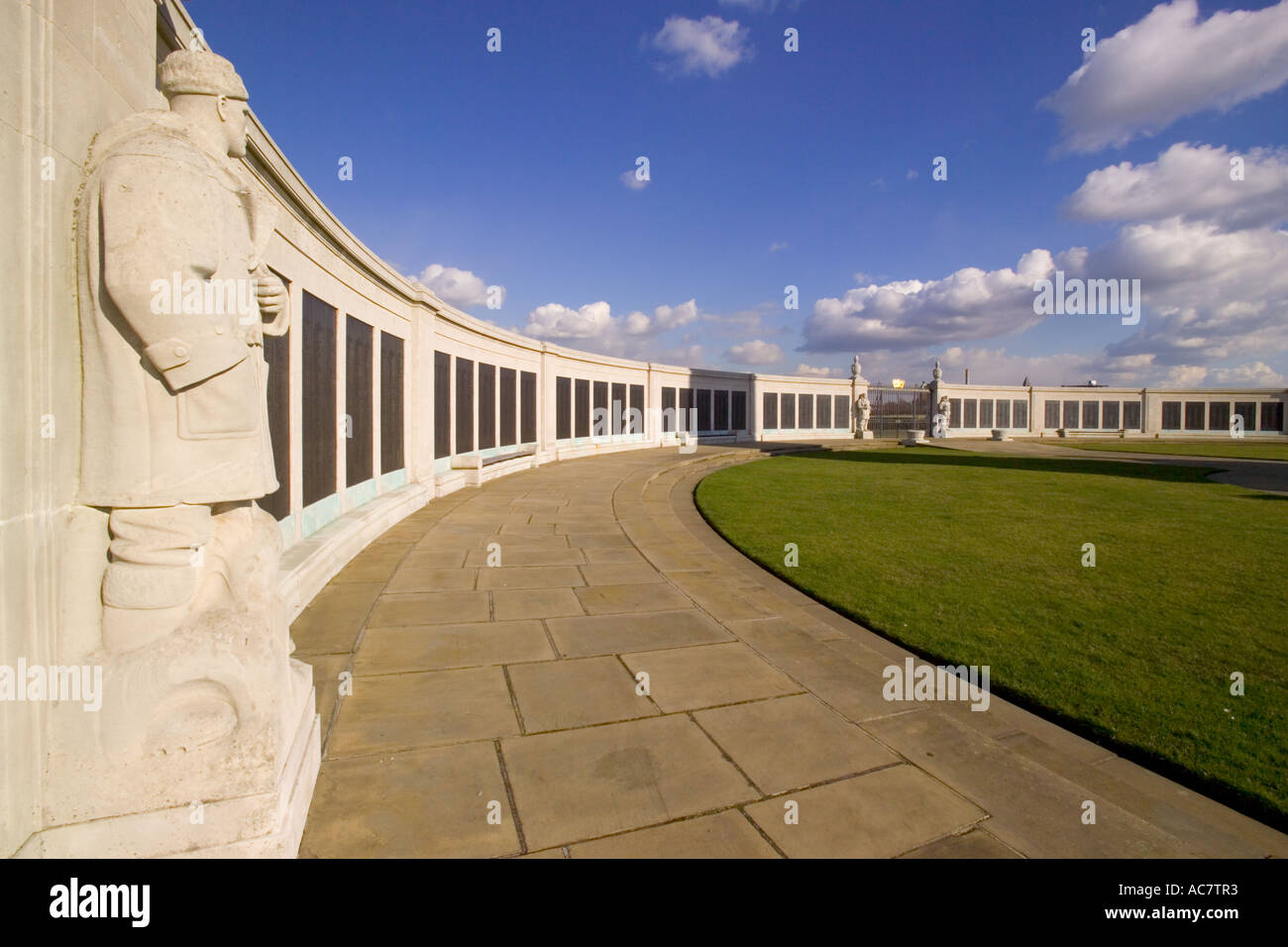 Das Chatham Naval Memorial, Great Lines Chatham, Kent Stockfoto