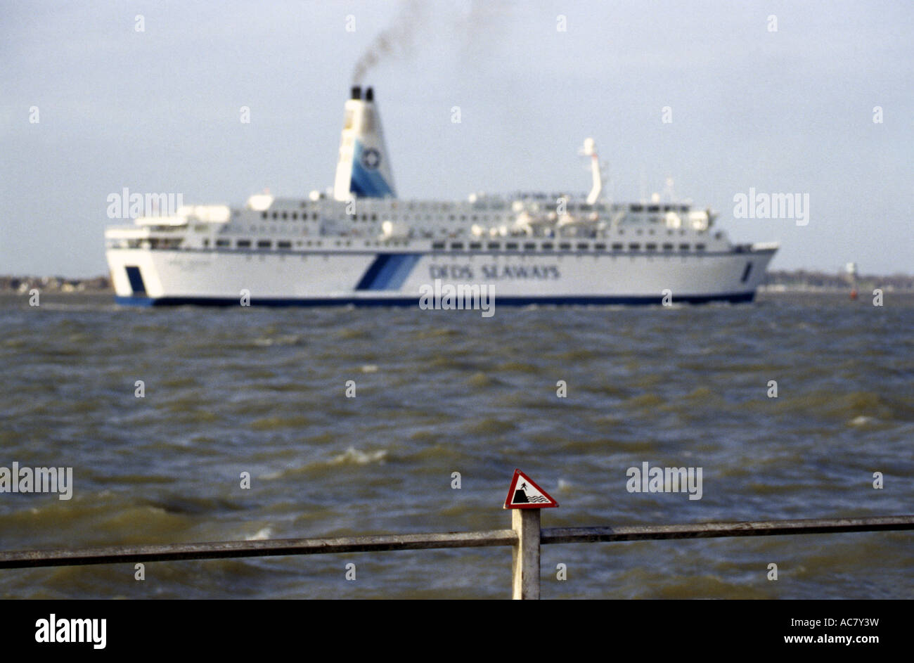 DFDS Seaways-Passagier-Fähre. Stockfoto
