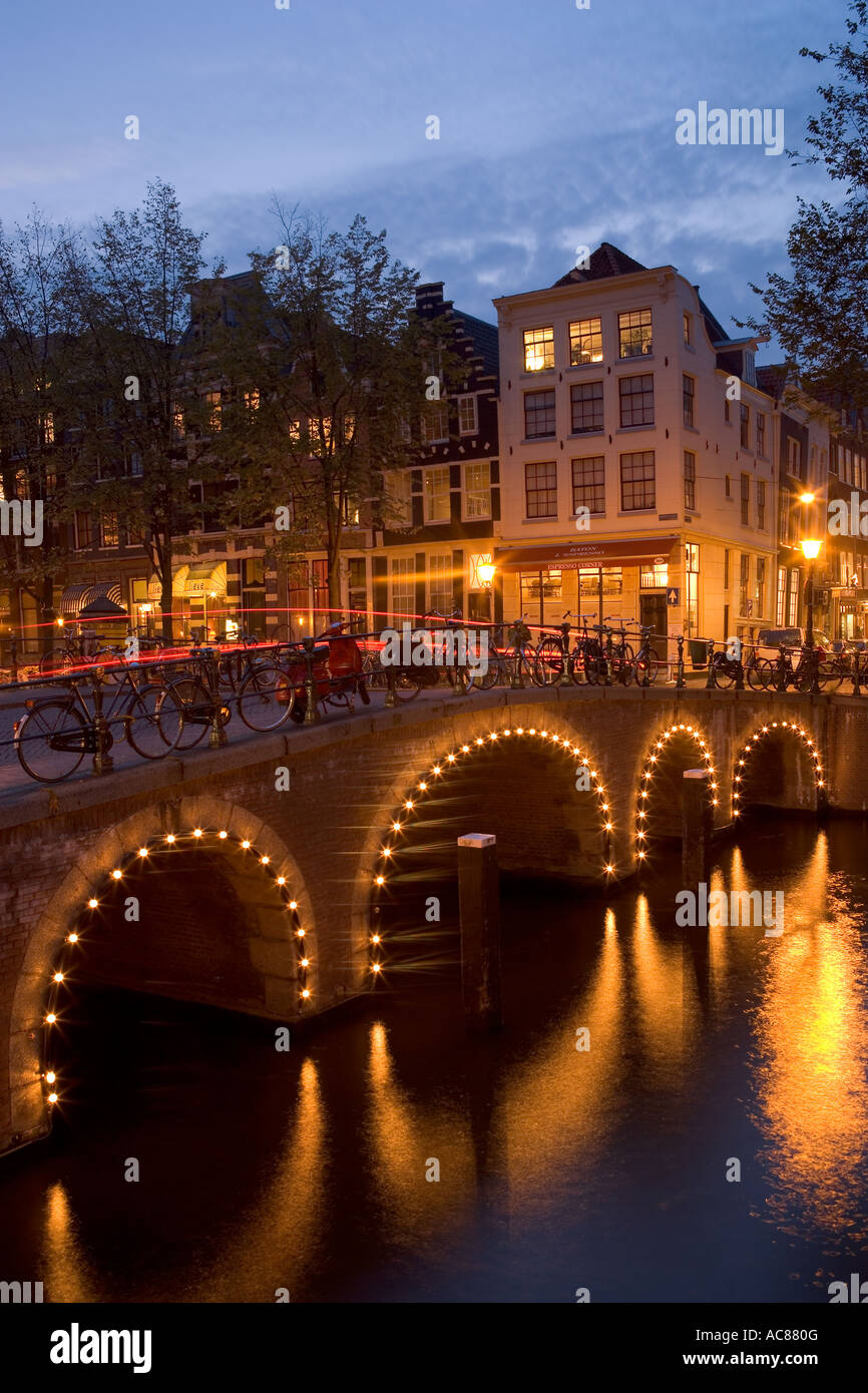 Amsterdam-Niederlande Stockfoto