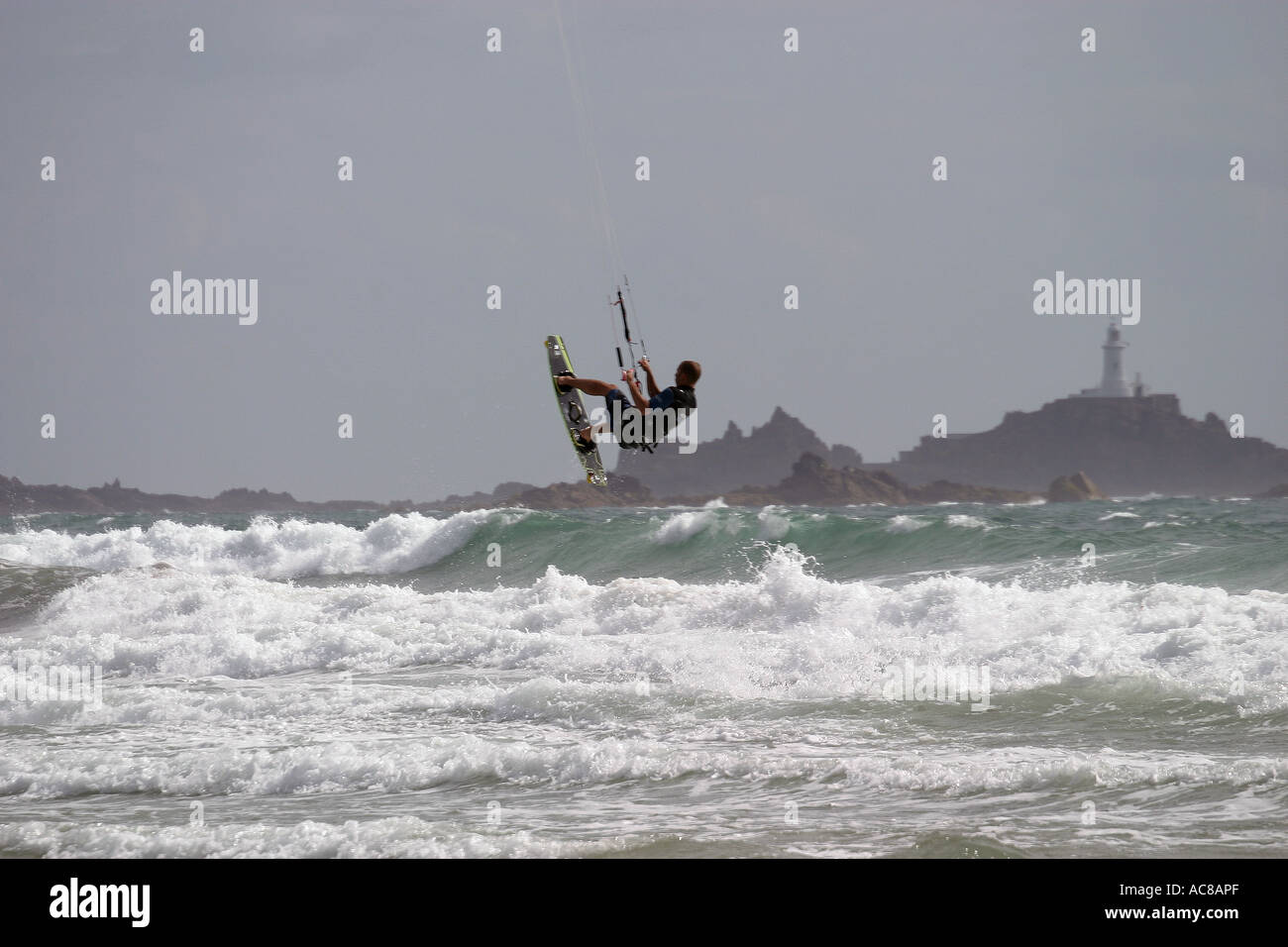 Jersey, Channel Islands UK auf fünf Meile Strand von St-Ouen Stockfoto