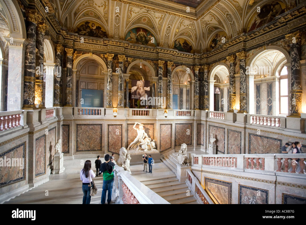 National History Museum in Wien Stockfoto