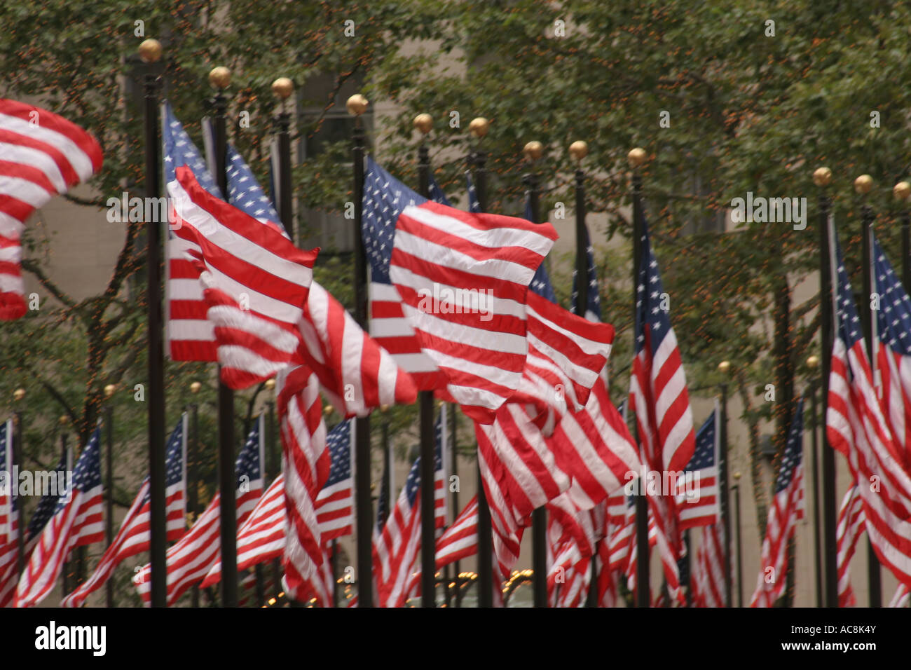 Amerikanische Flagge Stockfoto