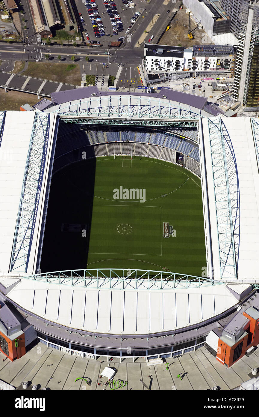 Telstra Dome Melbourne Victoria Australien Antenne Stockfoto