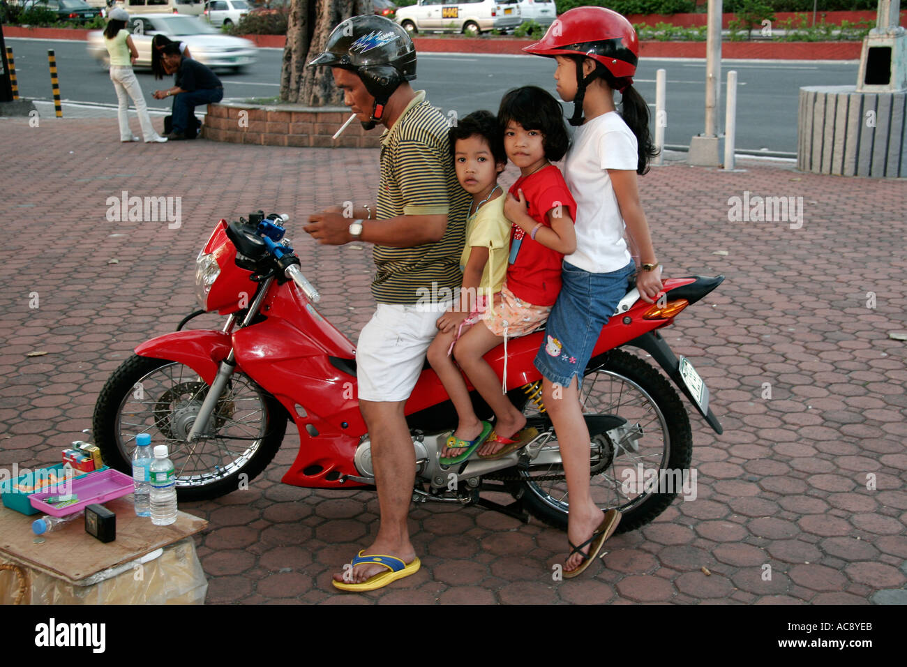 Individualverkehr, Manila, Philippinen Stockfoto