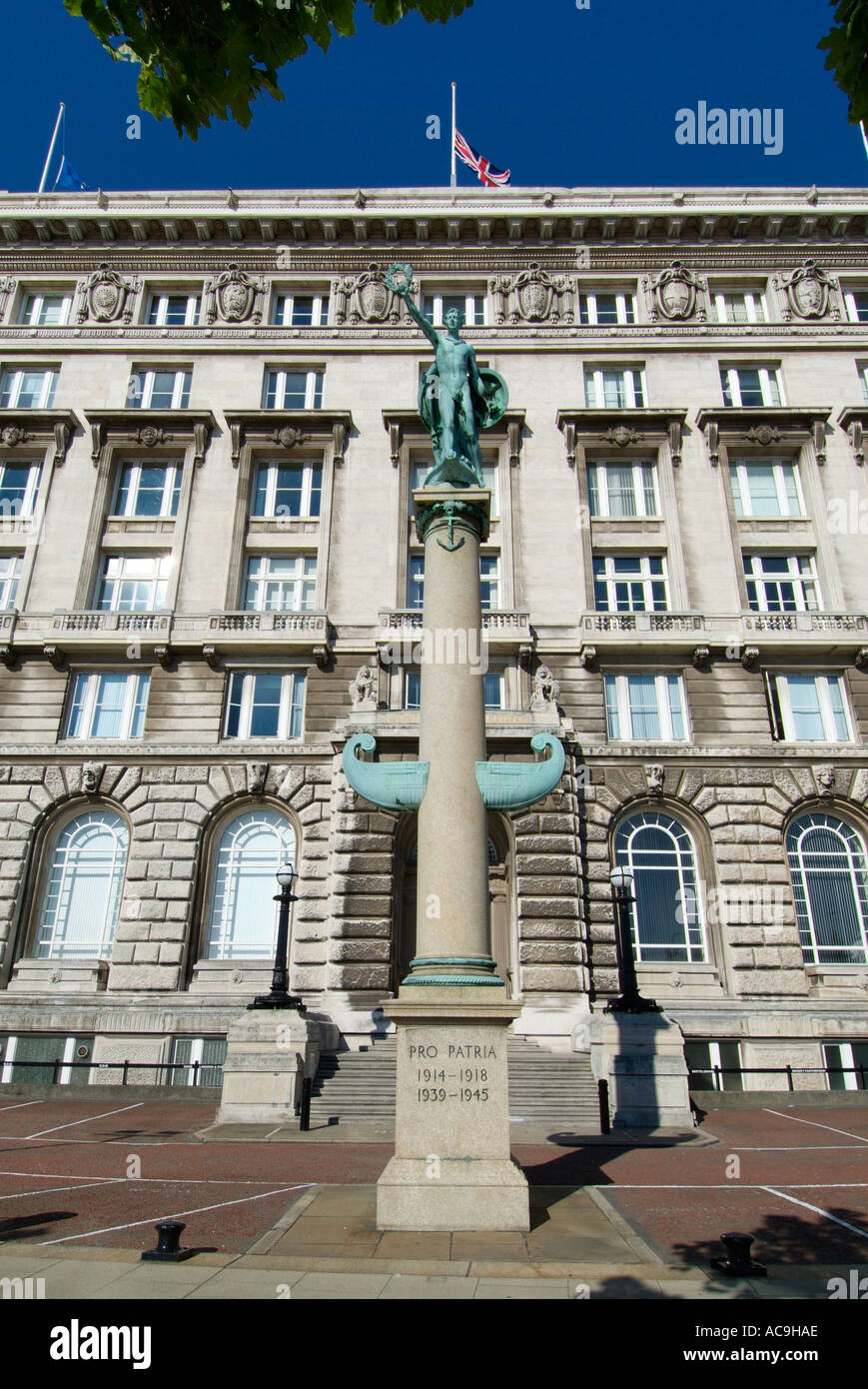 Cunard Gebäude Liverpool Merseyside Lancashire UK GB EU Nordwesteuropa Stockfoto