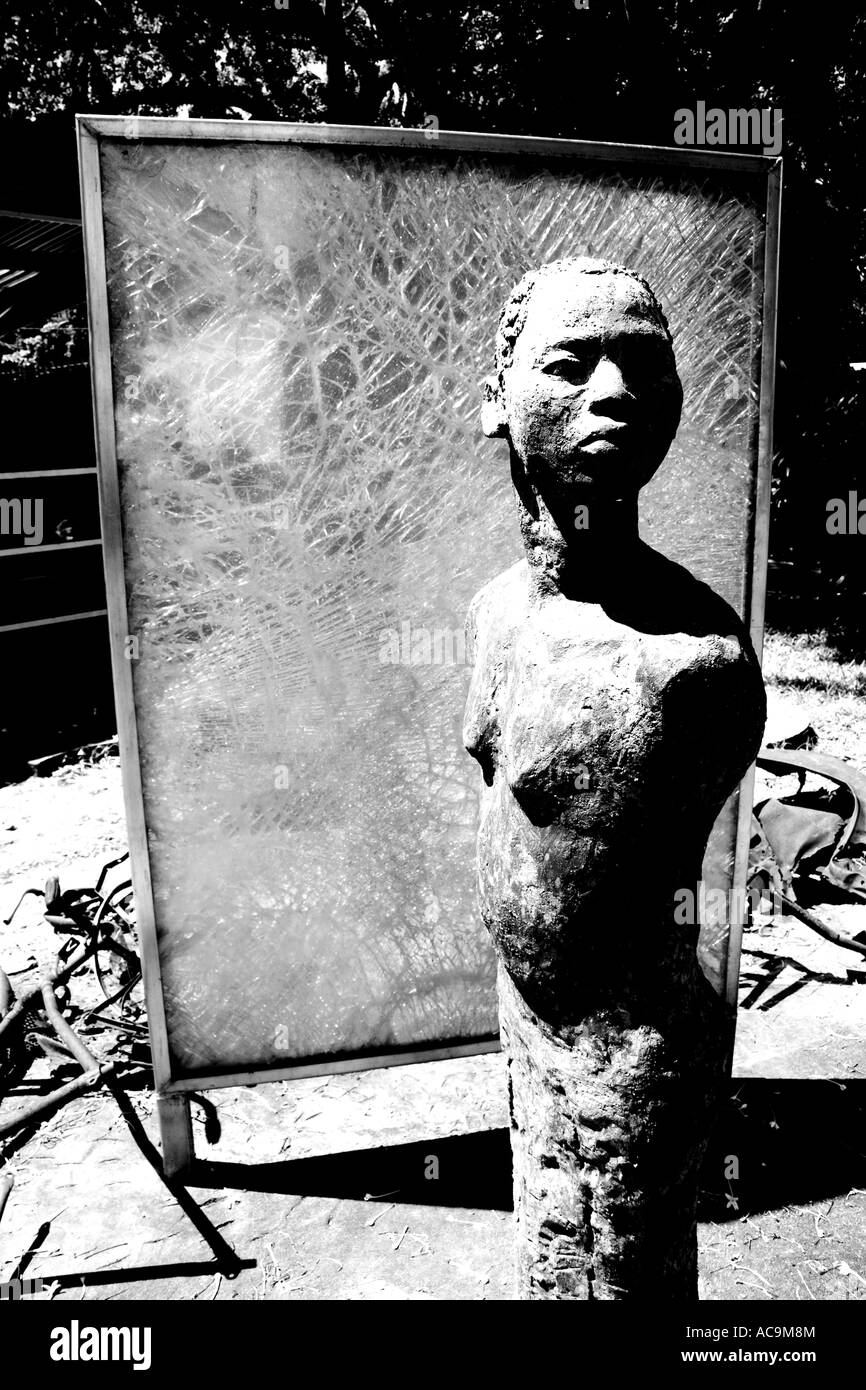 Denkmal für die Opfer von Terrorismus, nationale Museum von Tansania, Daressalam, Tansania Stockfoto