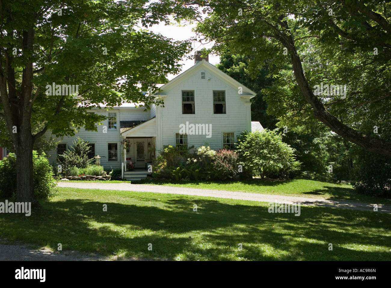 Haus von Grandma Moses Eagle Brücke New York Washington County Stockfoto