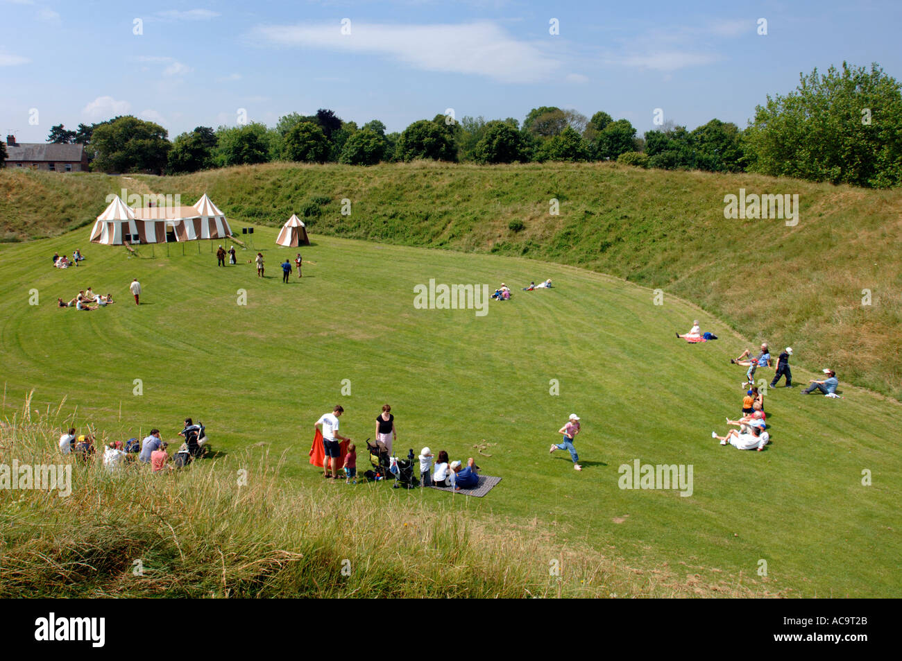 Maumbury Ringe im Dorchester Dorset England UK Stockfoto