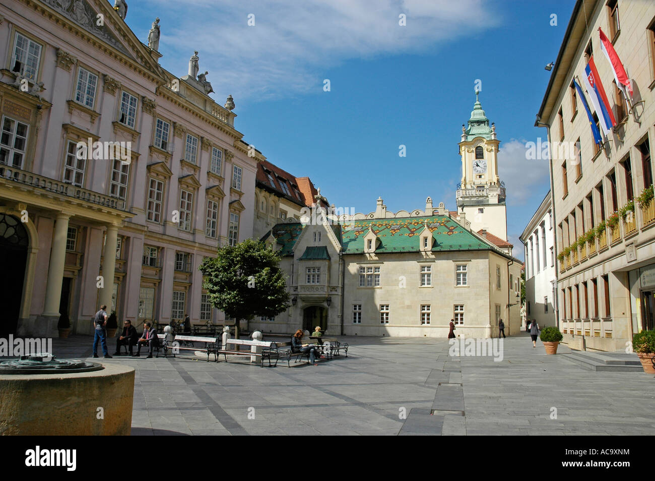 Primas von Apponyi Palast, Bratislava, Slowakei Stockfoto