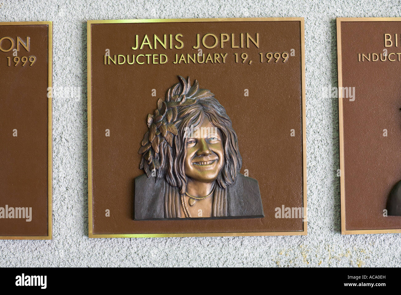 Janis Joplin Plaque The Guitar Center Hollywood Los Angeles California
