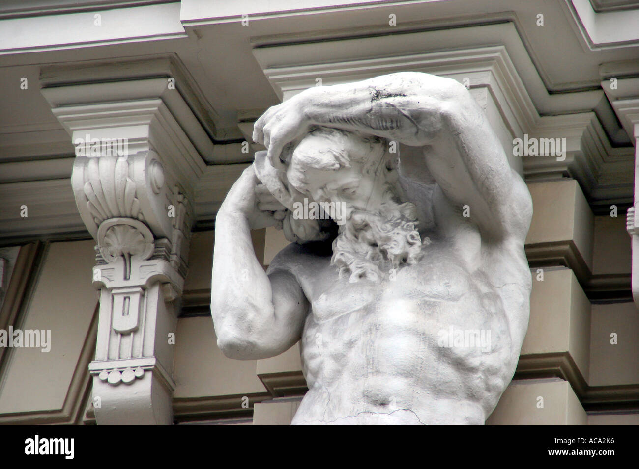 Lettland - Riga - Jugendstil Stockfoto