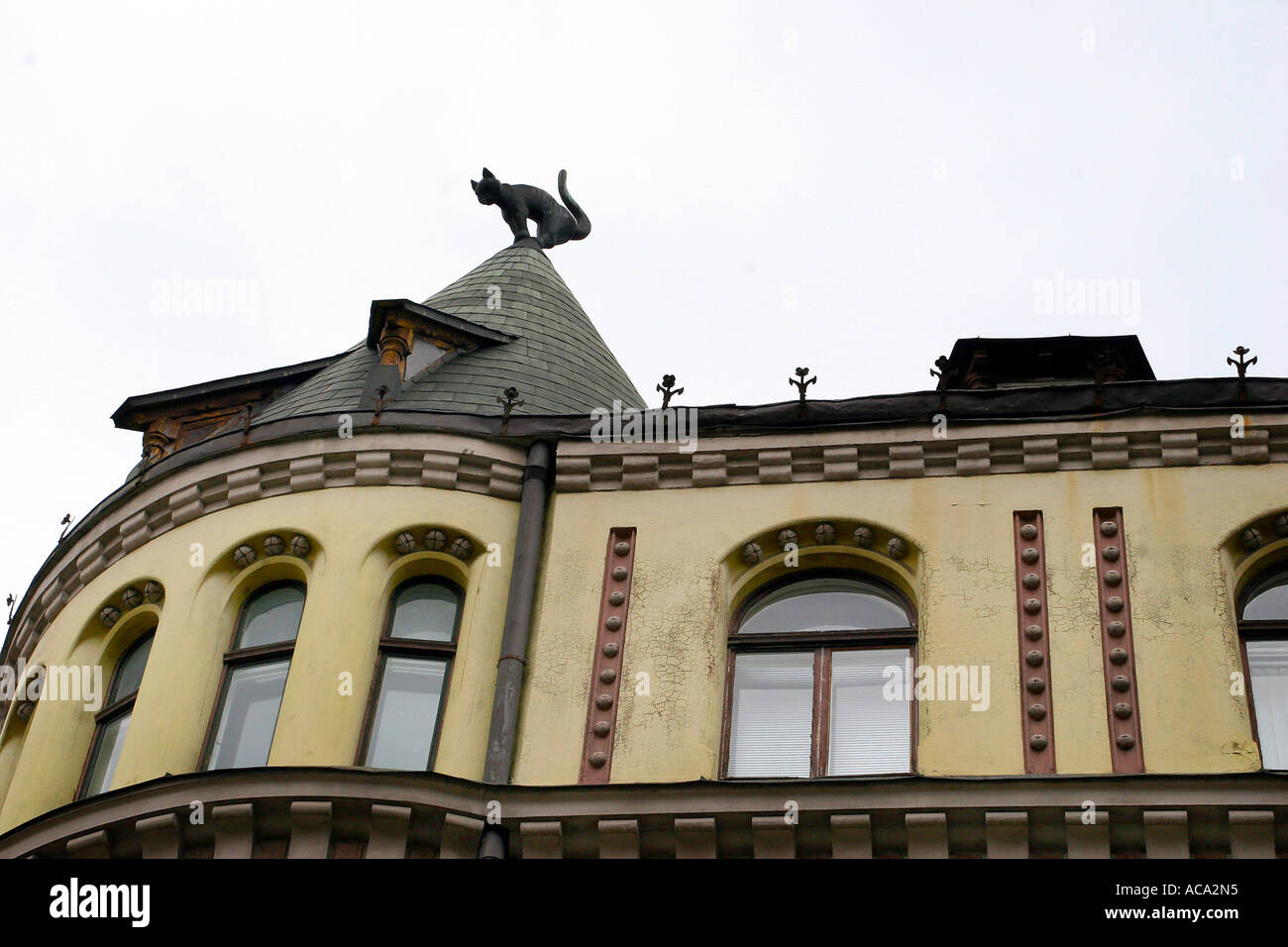 Lettland - Riga - Jugendstil Stockfoto