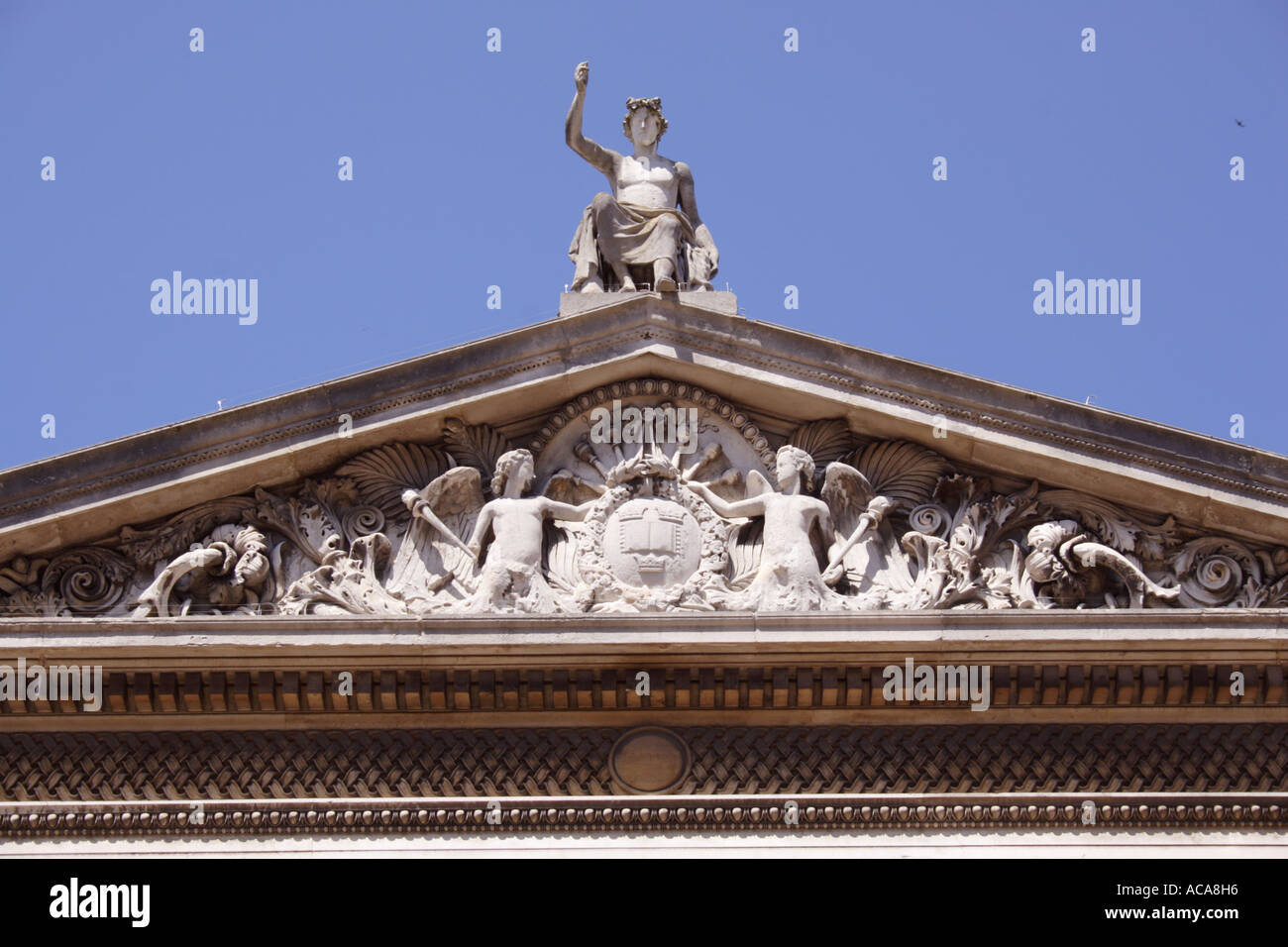 Ashmolean Museum Nahaufnahme Detail Oxford Stockfoto