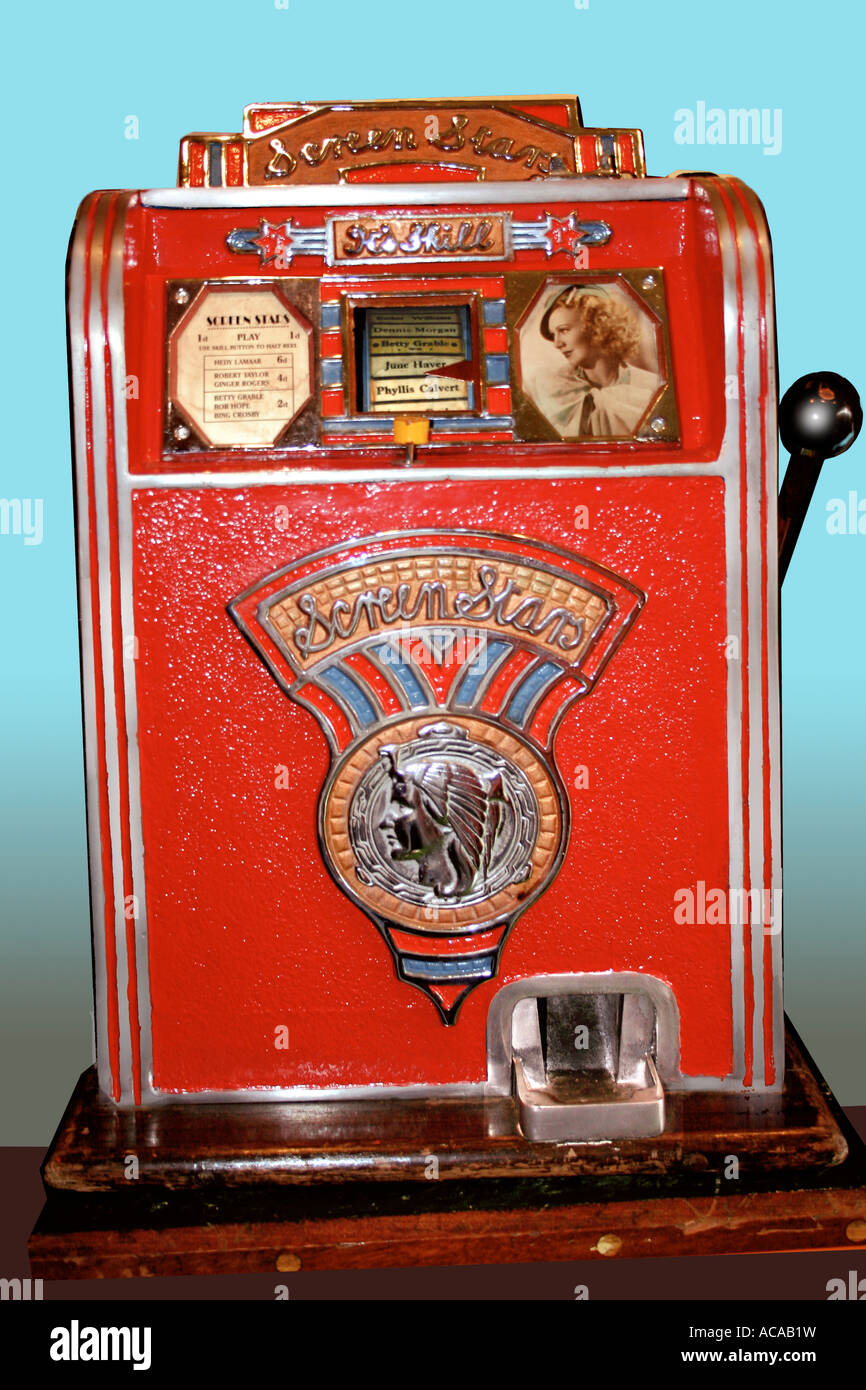 Slot-Maschine Stockfoto