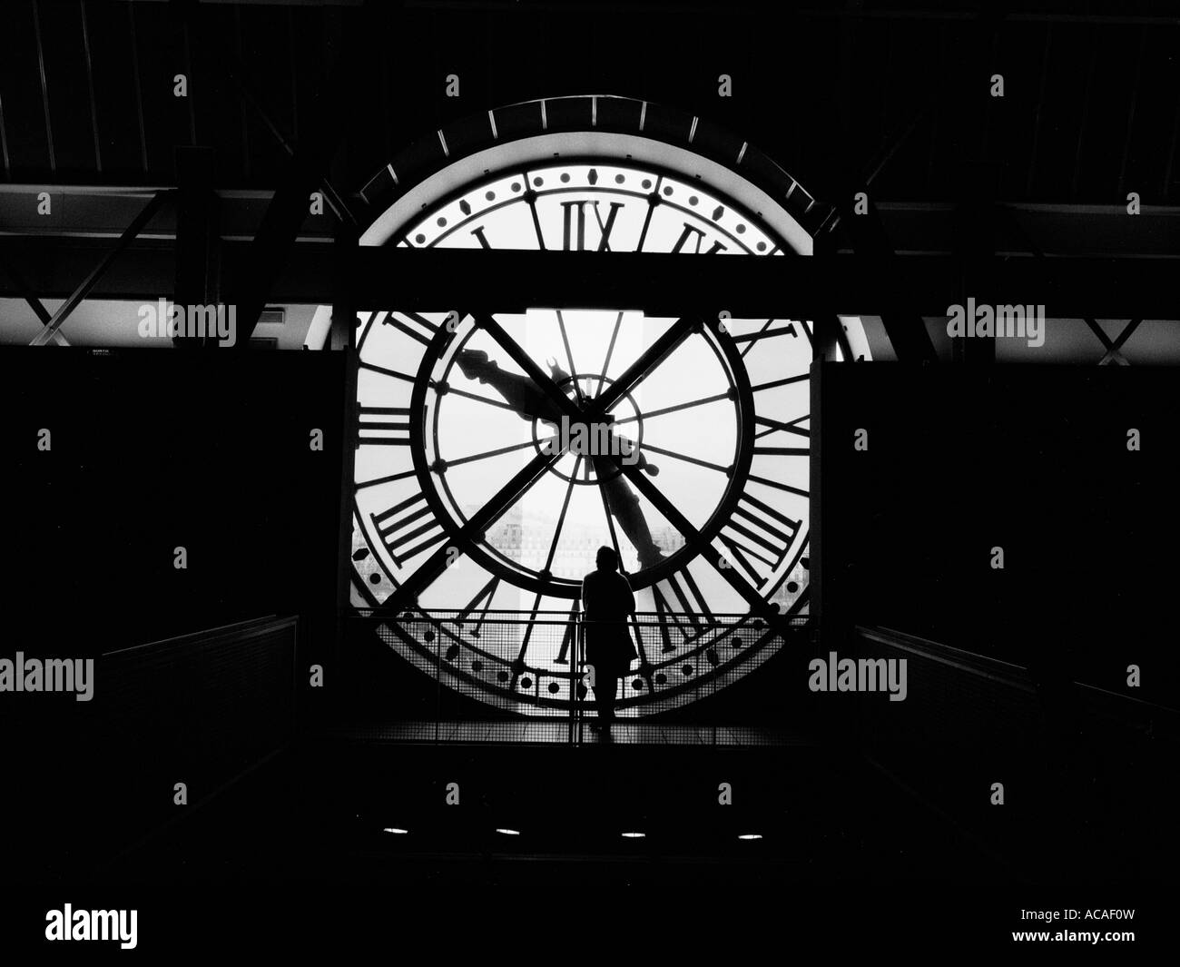 Paris, Musee d Orsay, Pavillon amont Stockfoto