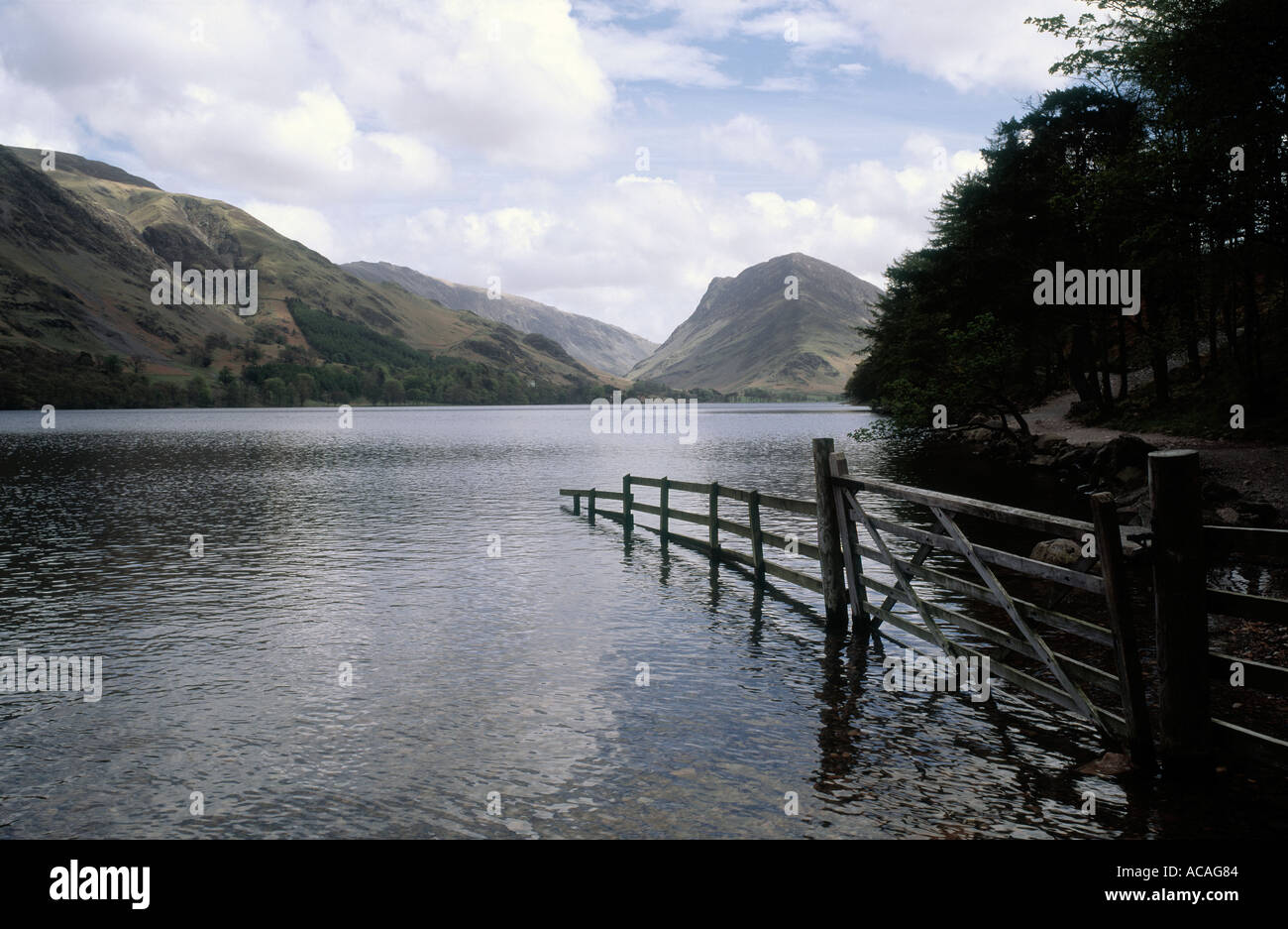 Buttermere Seenplatte Cumbria England Stockfoto