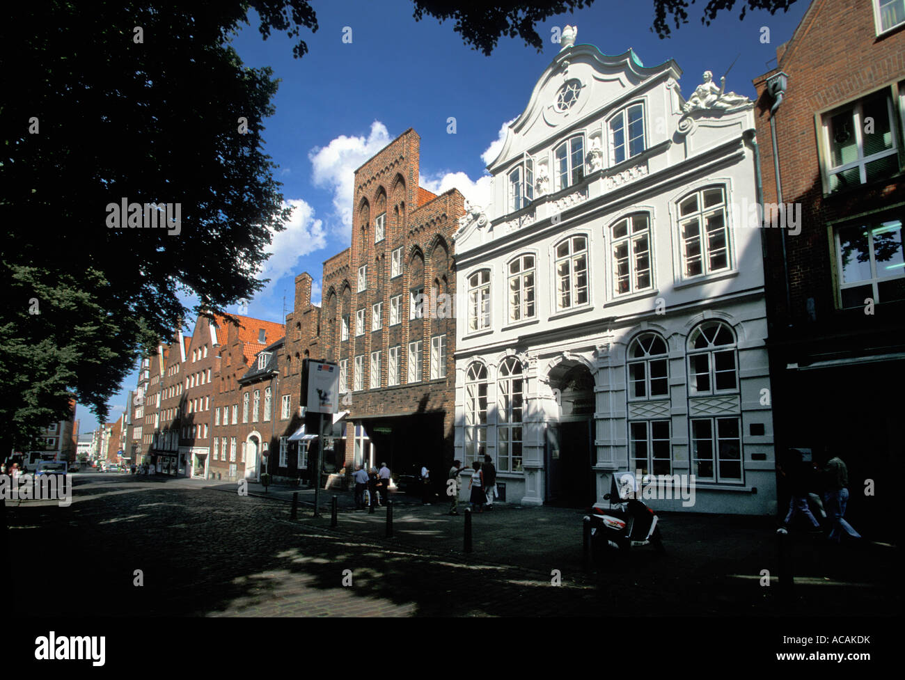 Buddenbrook-Haus, Lübeck, Schleswig Holstein, Deutschland Stockfoto