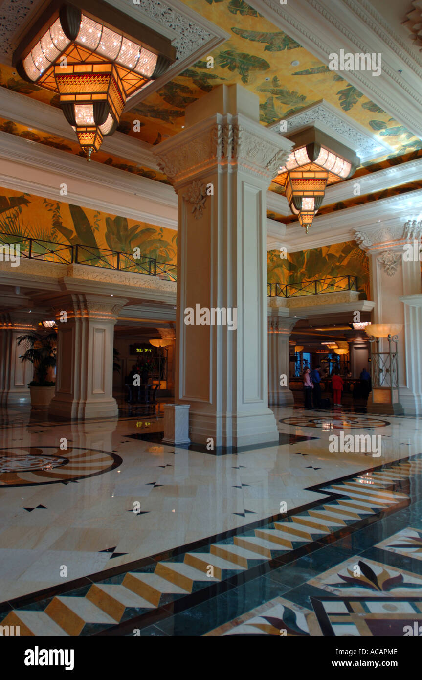 Mandalay Bay Hotel und Casino Rezeption Nevada USA Stockfoto