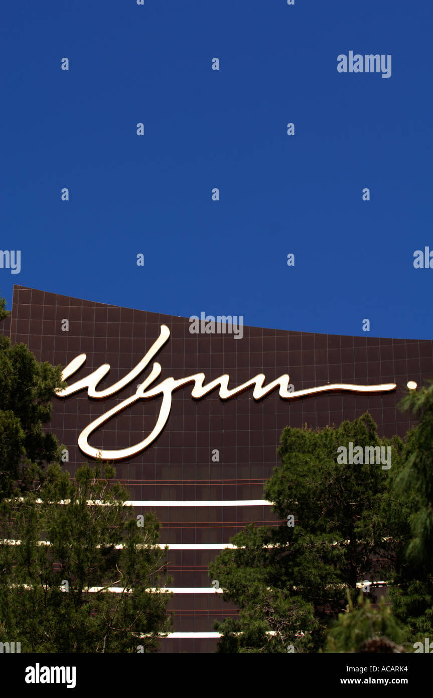 Wynn Hotel und Casino in Las Vegas Nevada, USA Stockfoto