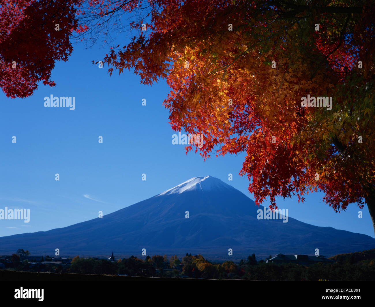 Fujiyama Mt. Fuji Stockfoto