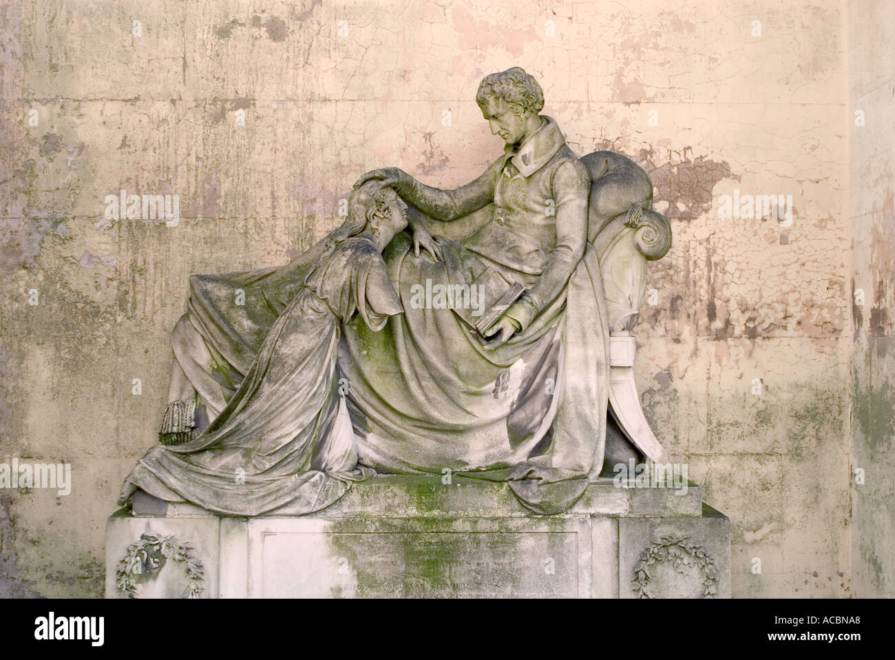 Viktorianische Denkmal. Kensal Green Cemetery in London, England Stockfoto