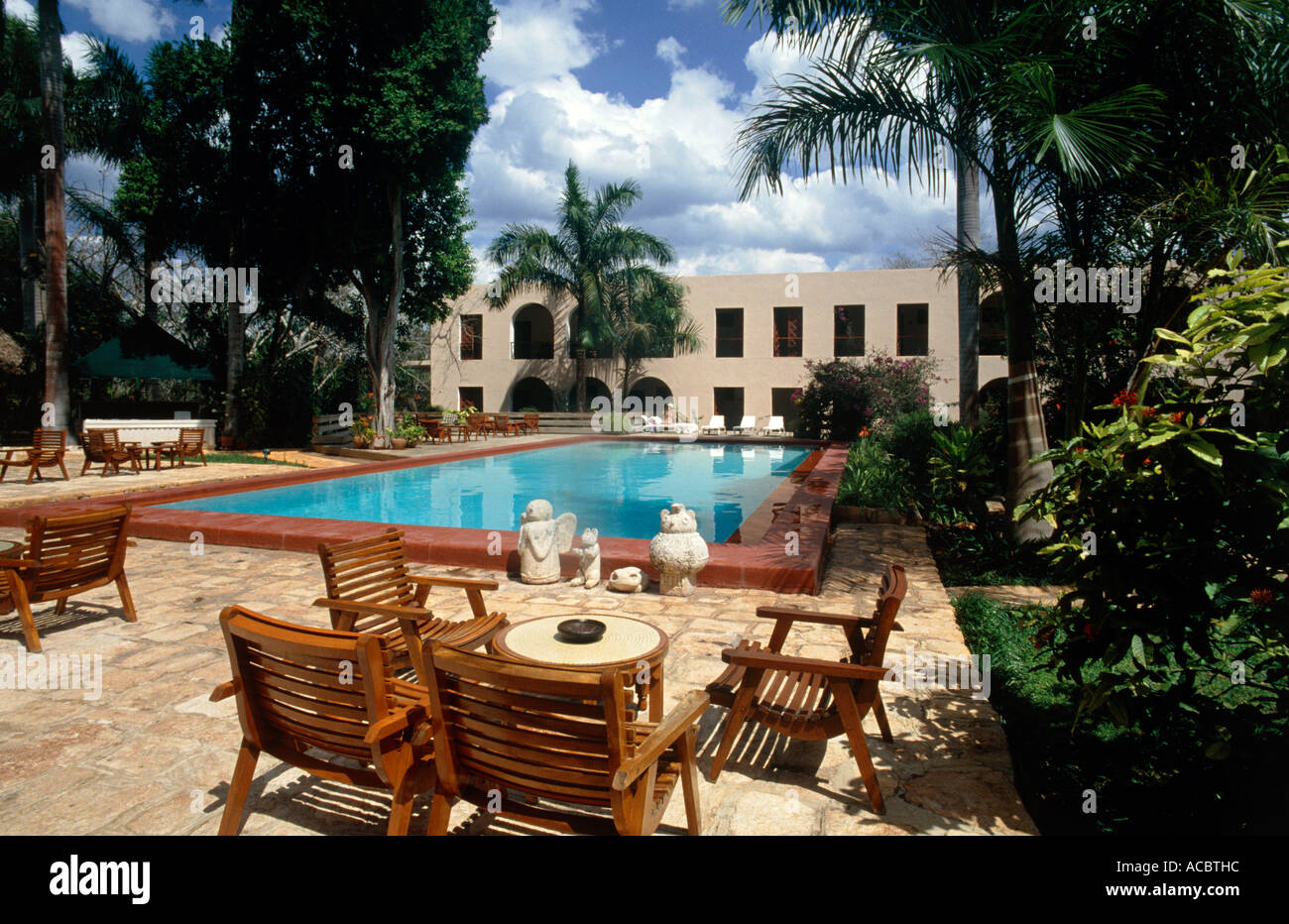 Schwimmbad Hotel Resort Cancun Mexiko redaktionellen Gebrauch Stockfoto